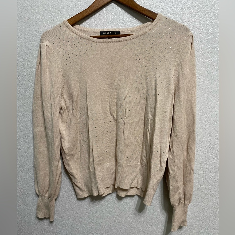 Joseph A. Sweater size M cream